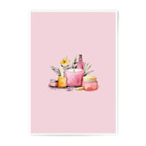 Spa Photographic Prints, Watercolor Art, Candle Art Prints, Relax Decor, Beauty Decor, Bathroom Art, Home Decor, Gift Idea, Wall Art - Tawshia